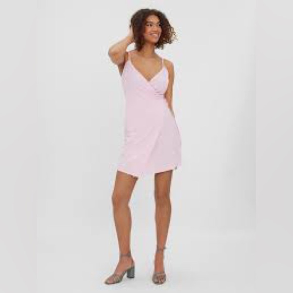 NWOT Vero Moda Strappy Wrap Mini Dress